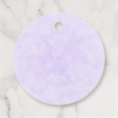 Étiquettes Cadeau Aquarelle de jouet de dinosaure préhistorique (Dos)