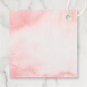 Étiquettes Cadeau Aquarelle de l'Aïd Moubarak (Dos)