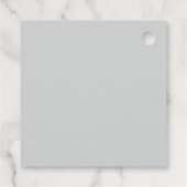 Étiquettes Cadeau Aquarelle de Noël Mistletoe (Dos)