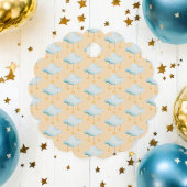 Étiquettes Cadeau Aquarelle de tir Star & Rainbow Tail Merci