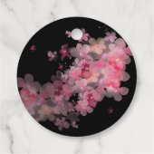 Étiquettes Cadeau Aquarelle délicate Florale (Dos)