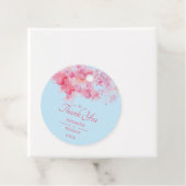 Étiquettes Cadeau Aquarelle délicate Florale (En situation)