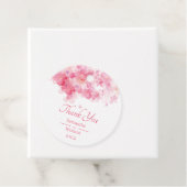 Étiquettes Cadeau Aquarelle délicate Florale (En situation)