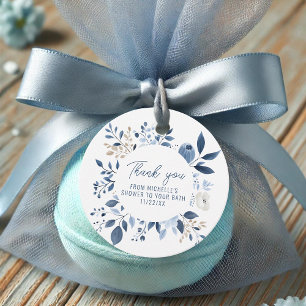 Étiquettes Cadeau Aquarelle Dusty Fête des mariées Bombe