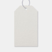 Étiquettes-cadeau Aquarelle fleurit couples mariages préférés (Dos)