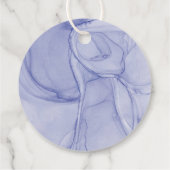 Étiquettes Cadeau Aquarelle Florale Pop It When She Pops (Dos)