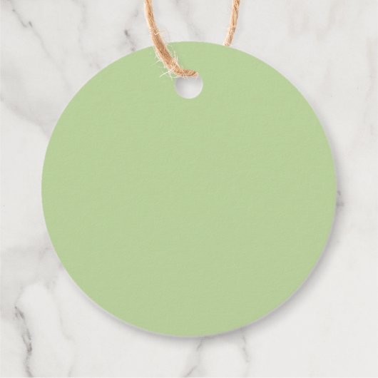 Étiquettes Cadeau Aquarelle Forêt Ferns Champignons Script de verdur (Dos)