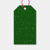 Étiquettes-cadeau Aquarelle Joyeux Petit Arbre de Noël (Dos)