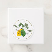 Étiquettes Cadeau Aquarelle Limoncillo citron citron citron citron c (En situation)