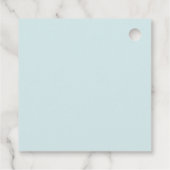 Étiquettes Cadeau Aquarelle Merci à ballets (Dos)