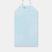 Étiquettes-cadeau Aquarelle mignonne Mère Lion & Merci Cub (Dos)