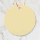 Étiquettes Cadeau Aquarelle Nature mignonne Camping Chien Merci (Dos)