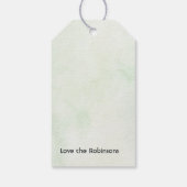 Étiquettes-cadeau Aquarelle neutre Noël de Noël (Dos)