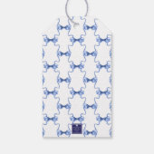 Étiquettes-cadeau Aquarelle Noël ou cloches Mariages (Dos)