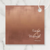 Étiquettes Cadeau Aquarelle Réflexions Merci Argile ID774 (Dos)