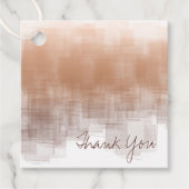 Étiquettes Cadeau Aquarelle Réflexions Merci Argile ID774 (Devant)