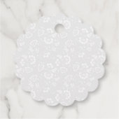 Étiquettes Cadeau Aquarelle Sicilienne Lemons Mariage (Dos)