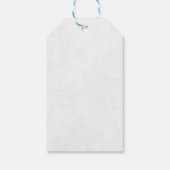 Étiquettes-cadeau Aquarelle Vanilla Black Extrait Instruction (Dos)