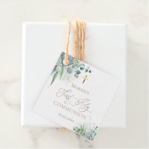Étiquettes Cadeau aquarelle verdure Mots clés de la première commu