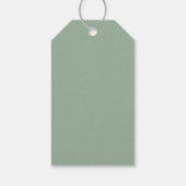 Étiquettes-cadeau Aquarelle Vin Trio encourage à aimer Favoriser (Dos)