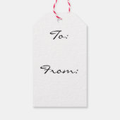 Étiquettes-cadeau Arabian Horse - Tags (Dos)