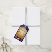 Étiquettes-cadeau Arabian Nights Gold Magic Lamp Party (Avec de la ficelle)