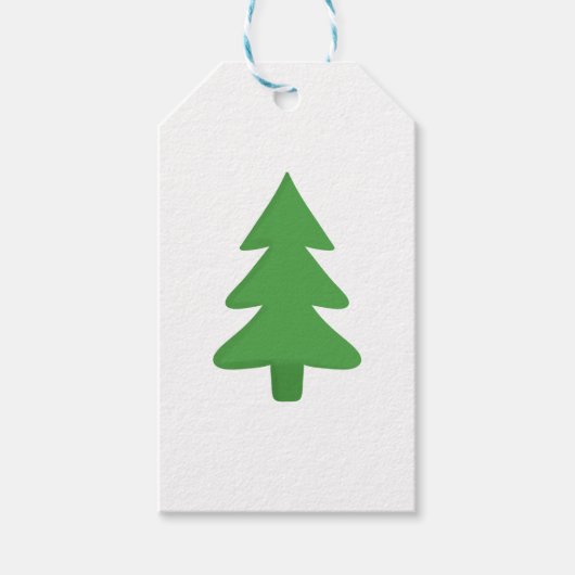Étiquettes-cadeau Arbre (Devant)