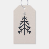 Étiquettes-cadeau arbre (Dos)