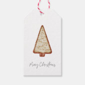 Étiquettes-cadeau Arbre à cookies de Noël (Devant)