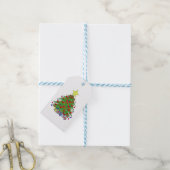 Étiquettes-cadeau Arbre de Noël (Avec de laficelle)