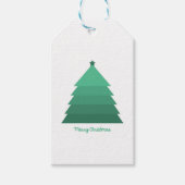 Étiquettes Cadeau Arbre de Noël (Devant)