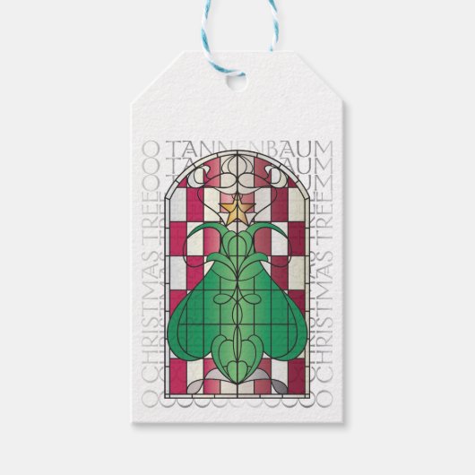 Étiquettes Cadeau Arbre de Noël (Devant)