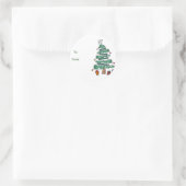 Étiquettes Cadeau Arbre de Noël (Sac)