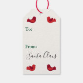 Étiquettes-cadeau Arbre de Noël (Dos)