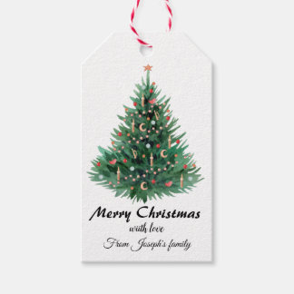 Étiquettes-cadeau Arbre de Noël