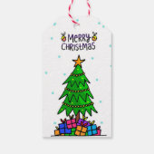 Étiquettes-cadeau Arbre de Noël (Dos)