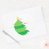 Étiquettes Cadeau Arbre de Noël (Enveloppe)
