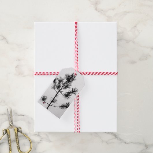 Étiquettes-cadeau Arbre de Noël Brown Charlie (Avec de la ficelle)