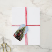 Étiquettes-cadeau Arbre de Noël de chien Rottweiler (Avec de la ficelle)