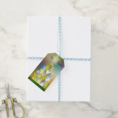 Étiquettes-cadeau Arbre de Noël Parakethe (Avec de laficelle)