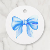 Étiquettes Cadeau Arc bleu - Pop it when it pops (Dos)