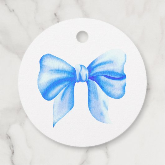 Étiquettes Cadeau Arc bleu - Pop it when it pops (Dos)