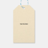 Étiquettes-cadeau Arc-en-ciel super des années 1970 Style Wedding Fa (Dos)