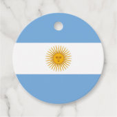 Étiquettes Cadeau Argentina flag (Devant)