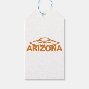 Étiquettes-cadeau Arizona UFO