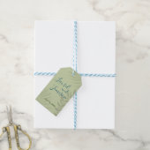 Étiquettes-cadeau Arrière-plan (Avec de laficelle)