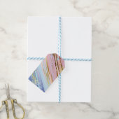 Étiquettes-cadeau Arrière - plan rose texturé (With Twine)