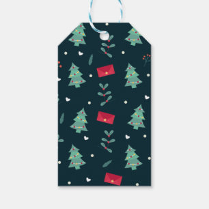 Étiquettes-cadeau Art de Noël Art Plante One Little Christmas Tree