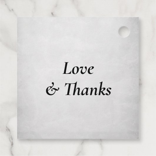 Étiquettes Cadeau Article de journal Mariage (Dos)