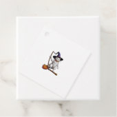 Étiquettes Cadeau Assistant Chat Sorcière Halloween Amoureux de les (En situation)